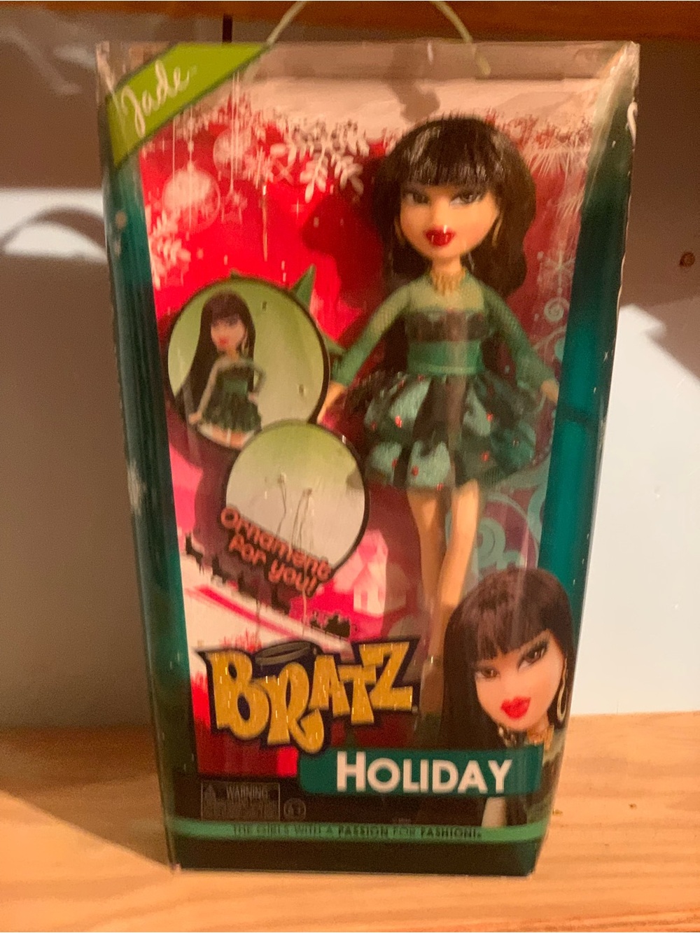 Bratz Holiday Jade Doll - Green Holiday Dress